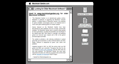 Desktop Screenshot of macintoshgarden.com